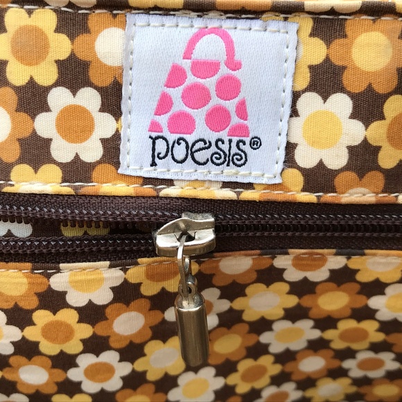 Poesis Handbag Women Shoulder Bag Yellow Bag - Picture 8 of 8